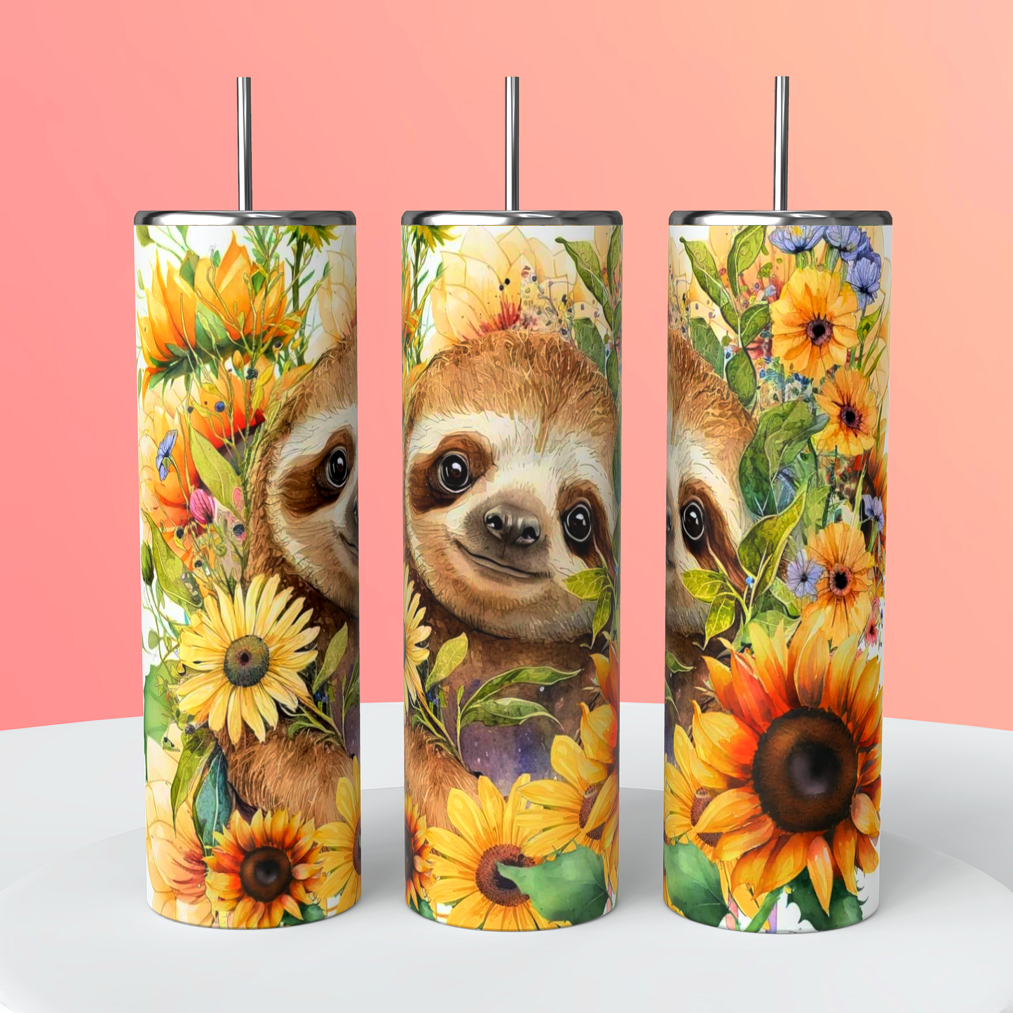 Sloth Sunflowers