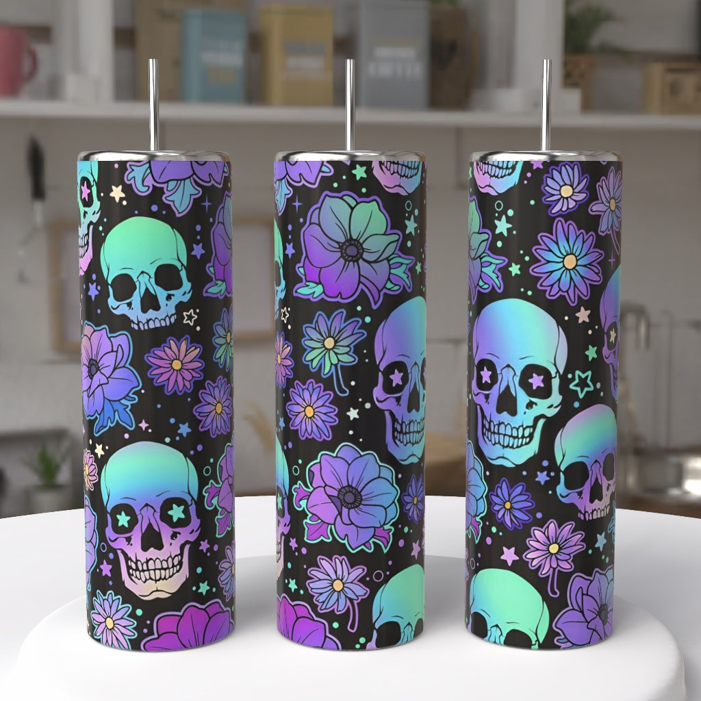 Neon Skulls