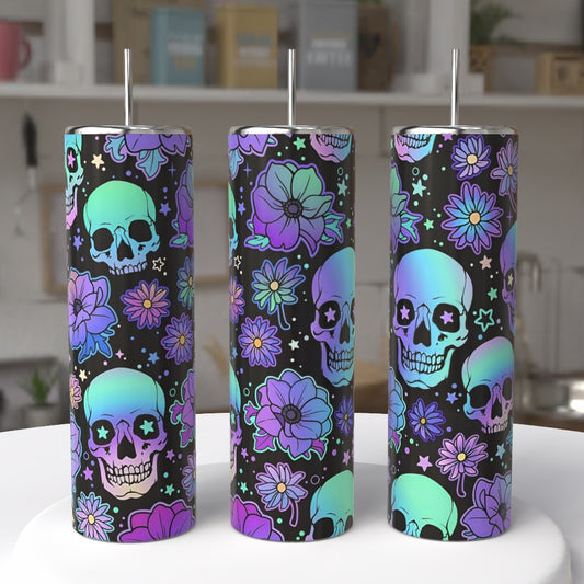 Neon Skulls