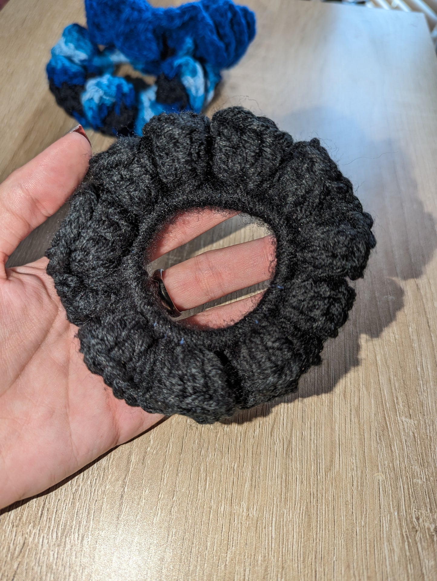 Crocheted Scrunchies