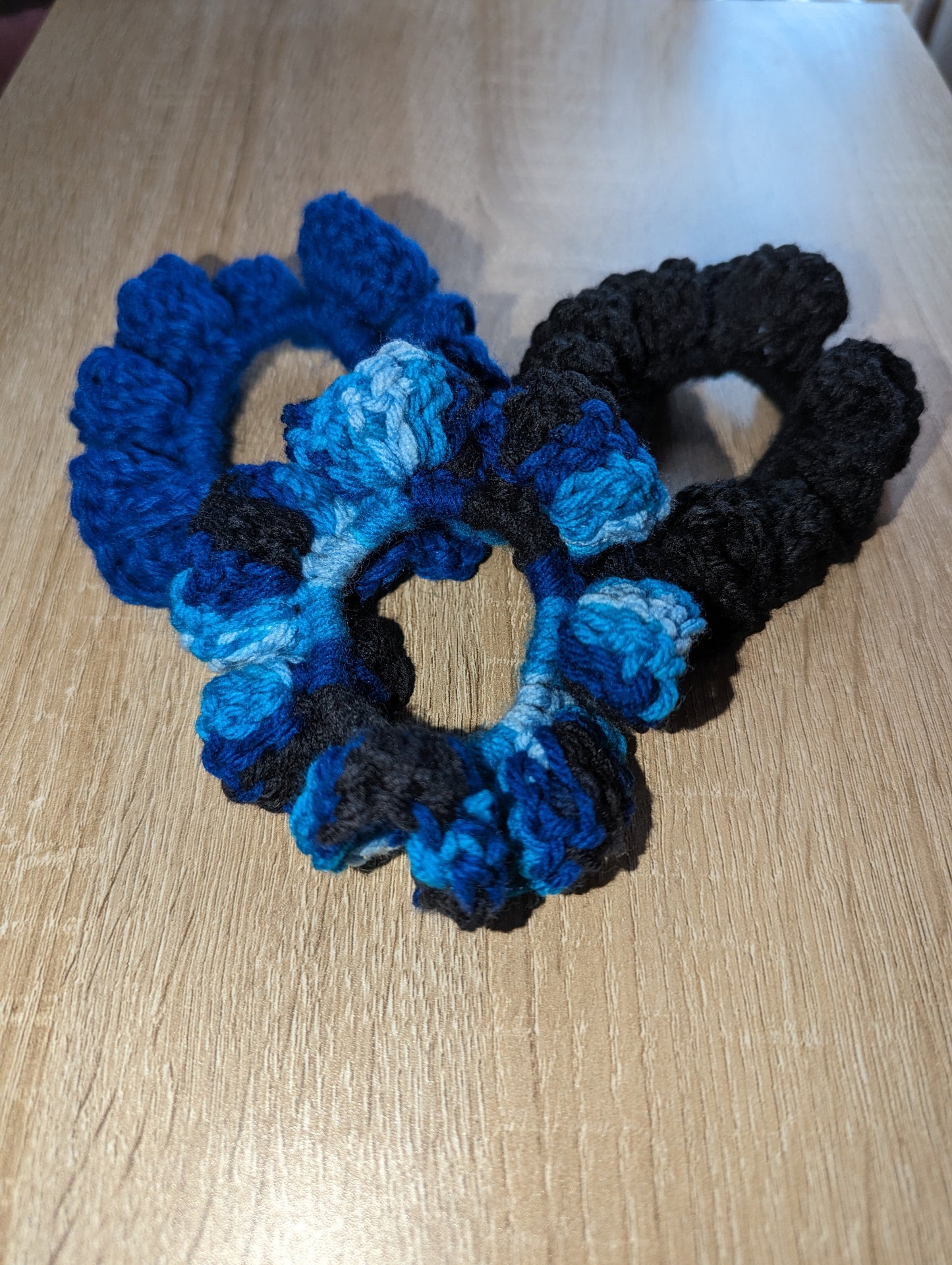 Crocheted Scrunchies